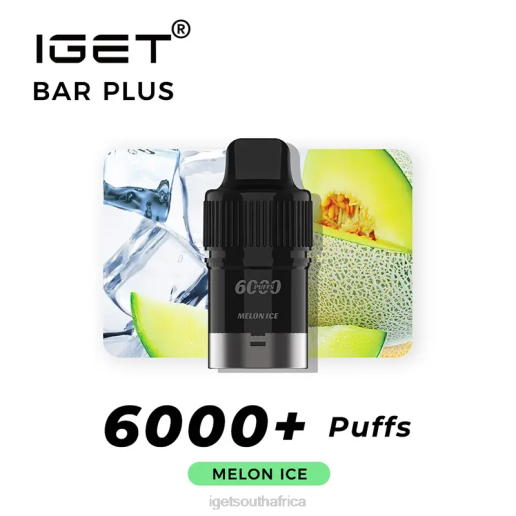 IGET Store Bar Plus Pod 6000 Puffs Z424260 Melon Ice