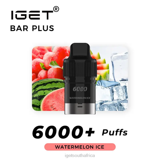IGET Eshop Bar Plus Pod 6000 Puffs Z424272 Watermelon Ice